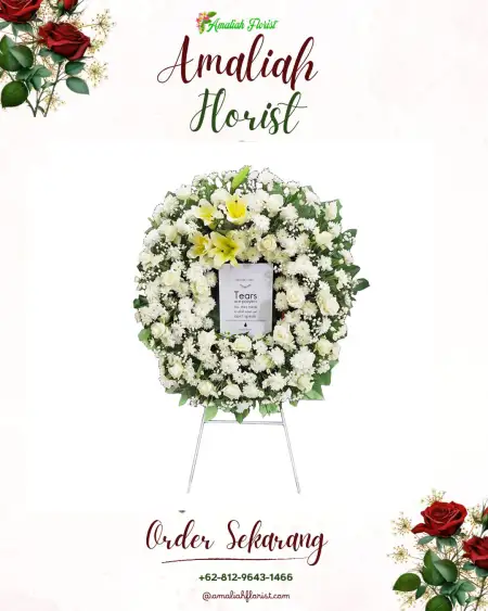 Krans Bunga Duka Nanggerangjaya